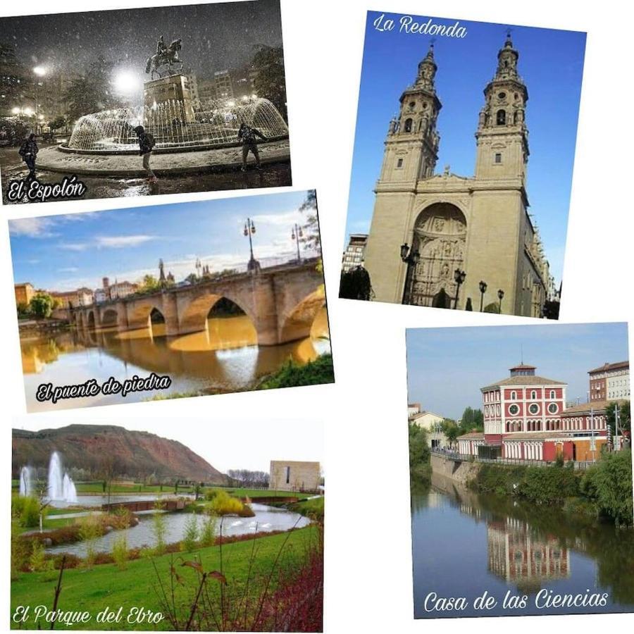 Ático Con Encanto En El Centro De Logroño Exterior foto